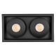 Светильник CL-SIMPLE-S148x80-2x9W Day4000 (BK, 45 deg)  026877  Arlight