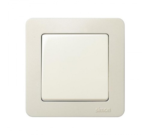 Коробка подъемная для накладного монтажа на 3 поста или 6 узких механизмов цвета слоновая кость S27  27831-32  Simon