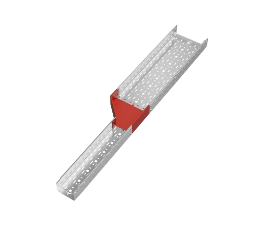 Переходник левый 100х150-300 мм "ПЛЮС" HD  PDplus100-150-300-L HD   КМ-профиль