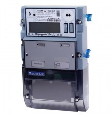 Счетчик Меркурий 234 ARTM2-03 PBR.G 5-10А/400В (мнтар.) ЖКИ (монт. пл.)