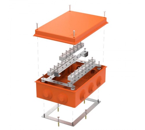 Коробка огнестойкая для о/п 40-0330-FR6.0-40 Е15-Е120 RAL2004 260х175х90 (7 шт/кор)  40-0330-FR6.0-40  Промрукав
