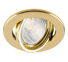 Светильник точечный встраиваемый под лампу DL11/DL3202 MR16 50W G5.3 золото  15115  FERON