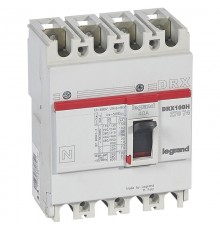 DRX125 термомагнитный 40A 4П 36KA  027074  Legrand
