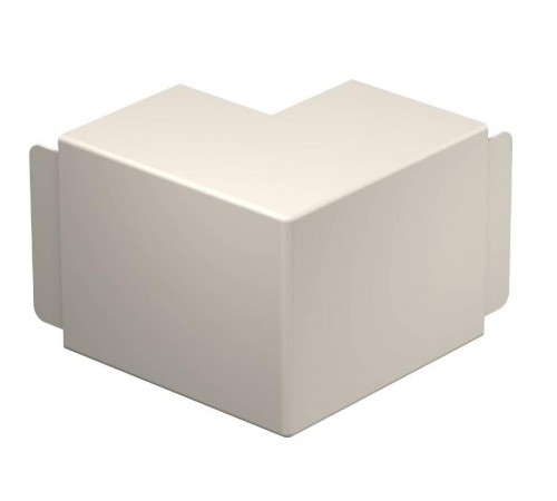 Крышка внешнего угла кабельного канала WDK 100x130 мм (ПВХ,кремовый) (WDK HA100130CW)  6161154  OBO Bettermann