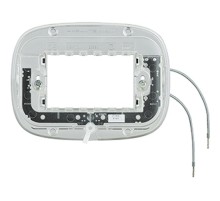 Axolute Суппорт с подсветкой (на винтах) для рамок в форме эллипса, на 3 модуля  HB4703X  Legrand