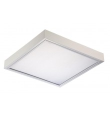 Светильник люминесцентный накладной TL418 CL EL 620x620x85мм без ламп IP20 призма  10232  TechnoLux