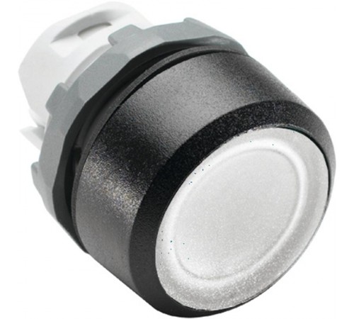 Кнопка MP1-11W белая (только корпус) с подсветкой без фиксации  1SFA611100R1105  ABB