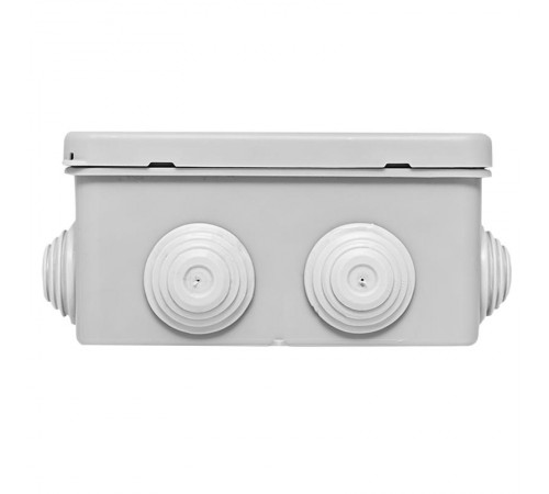 Коробка распределительная КМР-030-014 с крышкой наружная (100х100х50), 10 мембранных вводов IP54 EKF PROxima  plc-kmr-030-014  EKF