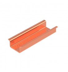 DIN-рейка медная, с насечкой OMEGA 3A, 35х15мм.  02145RCU  DKC