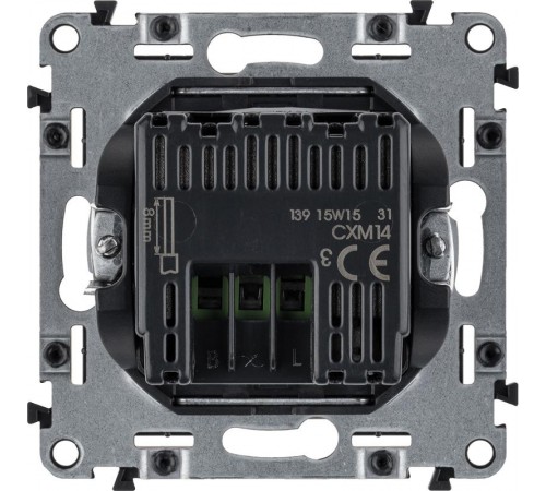 Valena LIFE DIY Сл.кость Светорегулятор кнопочный универ. 400Вт без нейтрали  752562  Legrand