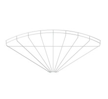 Угловая секция 90° 55x600 (GRB 90 560 G)  6001971  OBO Bettermann