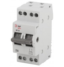 Выключатель-разъединитель трехпозиционный ВРТ-63 PRO VRT63-2-25 2Р 25А   Б0061669  ЭРА
