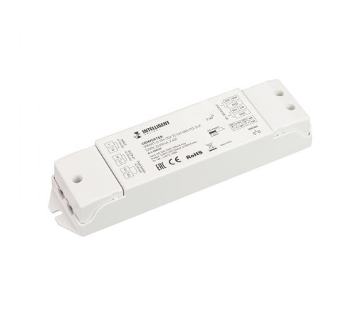 INTELLIGENT ARLIGHT Конвертер SMART-0-10V-302-72-SH-DRI-PD-SUF (230V, 2x20mA, 2.4G) (IARL, IP20 Пластик, 5 лет)  038155  Arlight