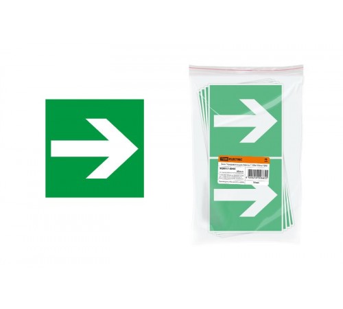 Знак "Направляющая стрелка" 150х150мм   SQ0817-0044  TDM