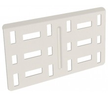 Пластина соединительная 100мм RAL 9016  CLM51D-PS-100-9016  IEK