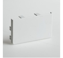 Заглушка для РКК-100х60 и 100х40 (белая)  ЗГЛ-100х60  Рувинил