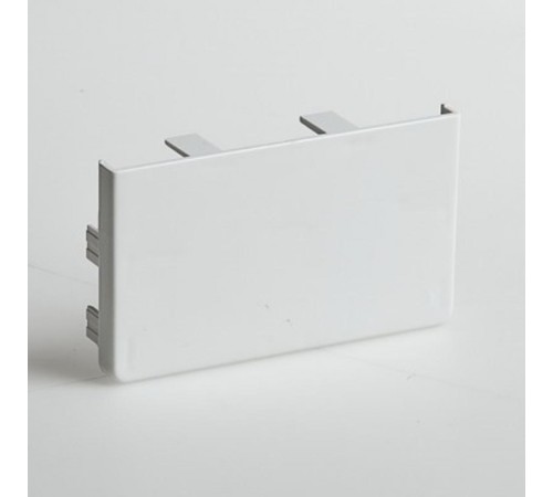 Заглушка для РКК-100х60 и 100х40 (белая)  ЗГЛ-100х60  Рувинил