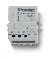 Электронный диммер; 400Вт; плавное диммирование; питание 230В АC; монтаж в коробке; степень защиты IP20  155182300404  Finder