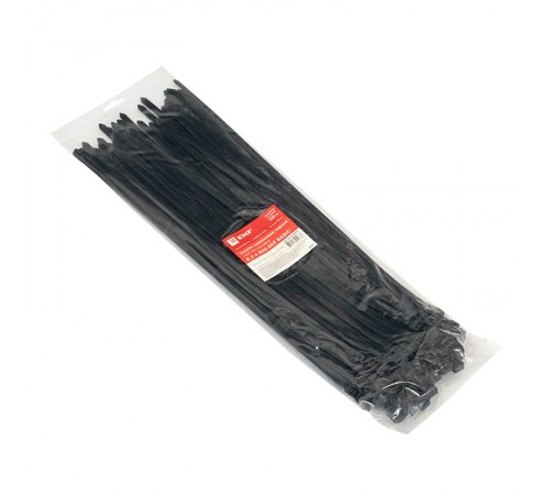 Хомут нейлоновый ЧЕРНЫЙ 8,2х500 (уп./100шт) EKF PROxima  plc-cb-8.2x500  EKF