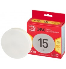 Лампа светодиодная  RED LINE LED GX-15W-830-GX70 R GX70 15 Вт таблетка теплый свет  Б0065487  ЭРА