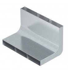 Вертикальный угол 90° кабельного канала EUK 350x38/3 секц. (сталь) (KV3 35038)  7400660  OBO Bettermann