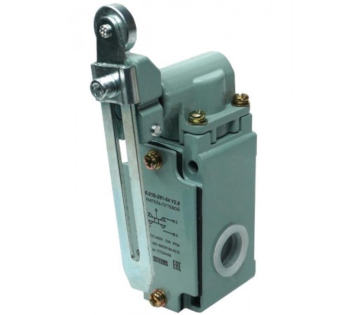 ВП 15К-21Б-291-54 У2.8, рычаг с роликом, регулируемый по длине, прямого действия, IP54, выключатель путевой (ЭТ)  ET004429  Электротехник