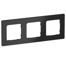 FLITE Classic Рамка 3-ая РУ-3-К-ФлЧ черный  FI-M32-32-20-K02  IEK