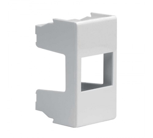 Viva серый Адаптер для информационных разъемов KEYSTONE 1 мод.  45107  DKC