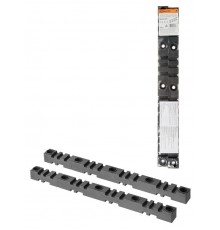 Изолятор шинный плоский ИШП 4П для шин 10 и 10/20 мм, длина 458 мм межшинное расстояние 115 мм  SQ0807-0025  TDM