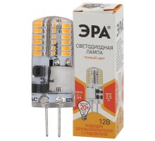 Лампа светодиодная LED-JC-2,5W-12V-SLC-827-G4 (диод, капсула, 2,5Вт, тепл, G4) (20/500/21000)  Б0049089  ЭРА
