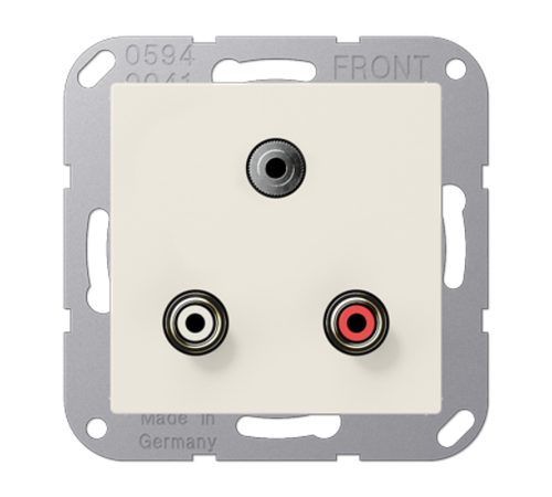 2x Cinch Audio (RCA) / Stereo разъем (TRS 3.5 mm)  MAA1011  Jung