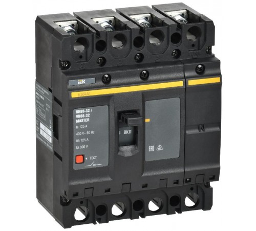 KARAT MASTER Выключатель-разъединитель ВН88-32 4P 125А   KAM-VN10-4-0125  IEK