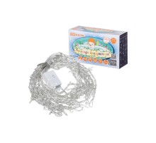 Гирлянда светодиодная "Бахрома" 1,9х0,5 м, 68LED, белый, 8 режимов, 250 В, IP20,  SQ0361-0077  TDM