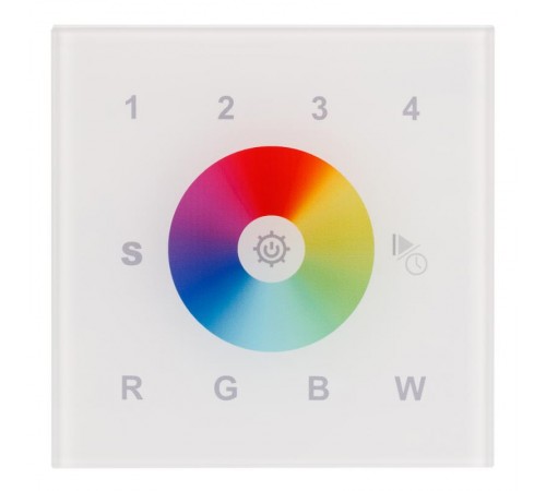 Панель Sens SR-2820AC-RF-IN White (220V,RGBW,4зоны  017857  Arlight