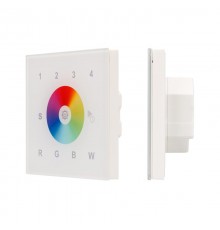 Панель Sens SR-2820AC-RF-IN White (220V,RGBW,4зоны  017857  Arlight