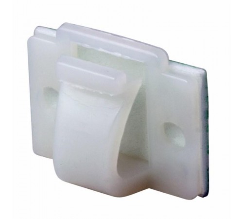 Площадка самоклеящаяся c клипсой под шлейф (ПКШ) 20х14 мм, упаковка 10 шт.  07-2320-10  REXANT