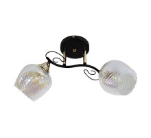 Светильник 11295-9/2 черн.зол (Плафон 8310) НПБ 01-2х60-135 Е27  1005404880  Элетех