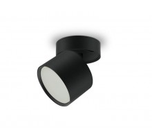 Светильник накладной подсветка OL12 GX53 SBK под лампу Gx53, алюминий, цвет черный (40/960)  Б0049034  ЭРА