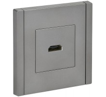 FORTE&PIANO Розетка HDMI FP540 сталь  FP-H10-K46  IEK