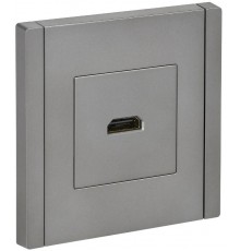 FORTE&PIANO Розетка HDMI FP540 сталь  FP-H10-K46  IEK