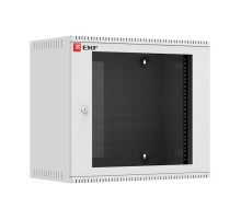 Шкаф телекоммуникационный настенный 9U (600х350) дверь стекло, Astra A серия EKF Basic    ITB9G350   EKF 