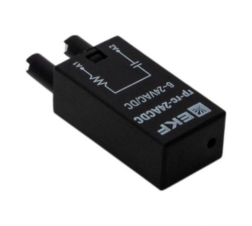 Модуль защитный RC 6-24В AC/DC для промежуточных реле RP AVERES  rp-rc-24ACDC  EKF