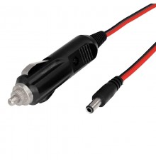 Автозарядка с индикатором (разъем 2.1х5.5) (АЗУ) шнур прямой 1.5 м  16-0231  REXANT