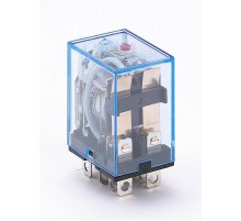 Промежуточное реле 2 конт. с инд. LED 10А 12В AC ПР-  23202DEK  DEKraft