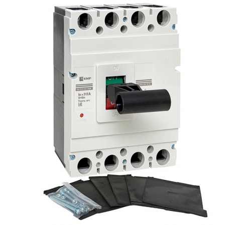 Выключатель автоматический ВА-99М 400/315А 4P 5In 42кА EKF PROxima  mccb99-4P5In400-315m  EKF