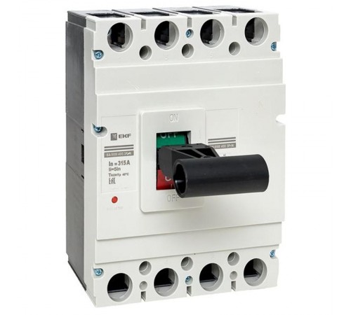 Выключатель автоматический ВА-99М 400/315А 4P 5In 42кА EKF PROxima  mccb99-4P5In400-315m  EKF