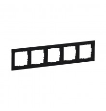 SUNO Рамка декоративная универсальная 5-постовая Цвет "Антрацит"  721525  Legrand