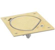 Simon Connect Влагостойкая основа с замком на 1 механизм K45 (пустышка), IP66, латунь  KSE0SEC-23-71  Simon