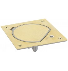 Simon Connect Влагостойкая основа с замком на 1 механизм K45 (пустышка), IP66, латунь  KSE0SEC-23-71  Simon