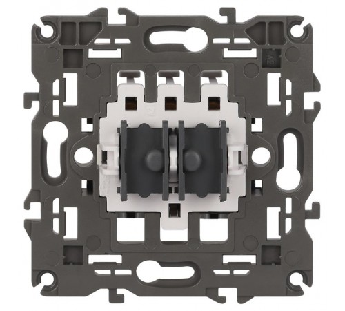 14-1110-99 Переключатель для жалюзи (кноп), 10АХ-250В, Elegance, механизм (10/100/3000)  Б0047861  ЭРА